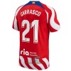 Officiële Voetbalshirt Atlético Madrid Carrasco 21 Thuis 2022-23 - Heren